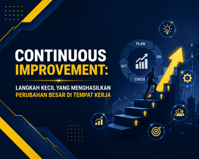 Continuous Improvement: Langkah Kecil yang Menghasilkan Perubahan Besar di Tempat Kerja