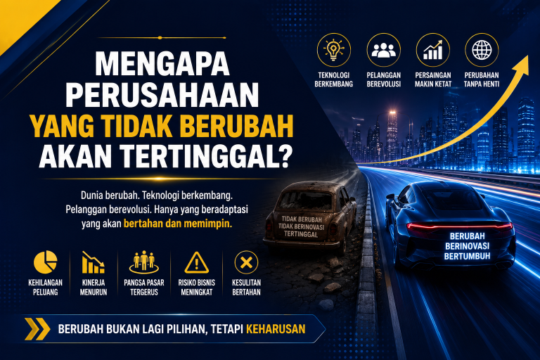 Mengapa Perusahaan yang Tidak Berubah Akan Tertinggal?