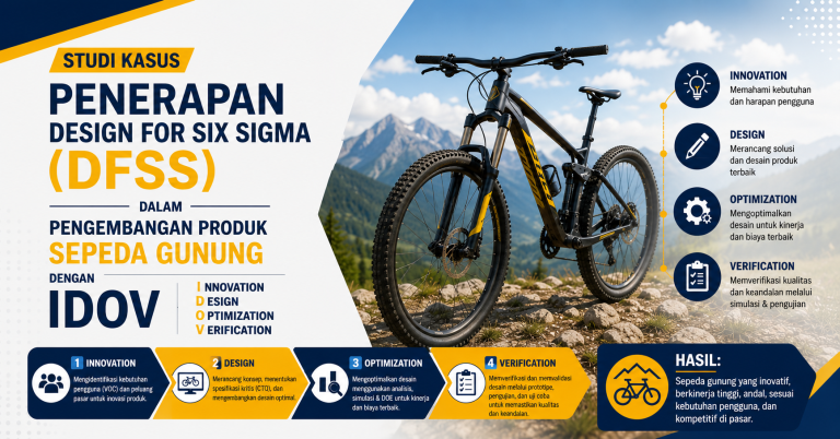 Studi Kasus Penerapan Design for Six Sigma (DFSS) dalam Pengembangan Produk Sepeda Gunung